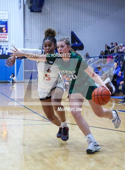 Thumbnail 1 in Liberty vs. Reedy (UIL 5A Girls Basketball Regional Quarterfinal) photogallery.