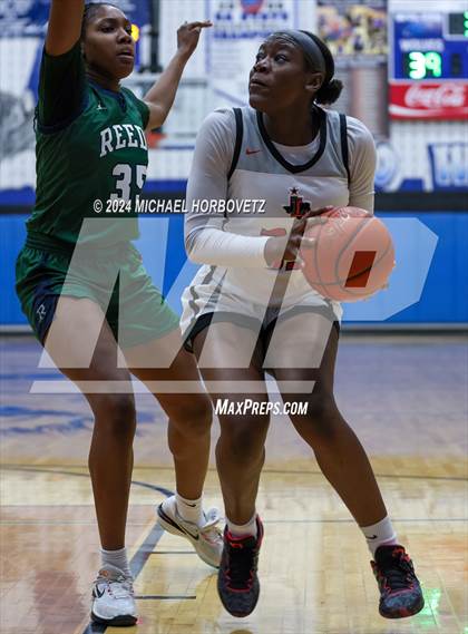 Thumbnail 1 in Liberty vs. Reedy (UIL 5A Girls Basketball Regional Quarterfinal) photogallery.