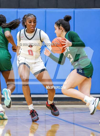 Thumbnail 3 in Liberty vs. Reedy (UIL 5A Girls Basketball Regional Quarterfinal) photogallery.