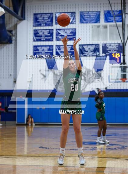 Thumbnail 3 in Liberty vs. Reedy (UIL 5A Girls Basketball Regional Quarterfinal) photogallery.