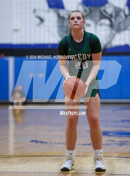 Thumbnail 1 in Liberty vs. Reedy (UIL 5A Girls Basketball Regional Quarterfinal) photogallery.