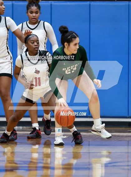 Thumbnail 2 in Liberty vs. Reedy (UIL 5A Girls Basketball Regional Quarterfinal) photogallery.