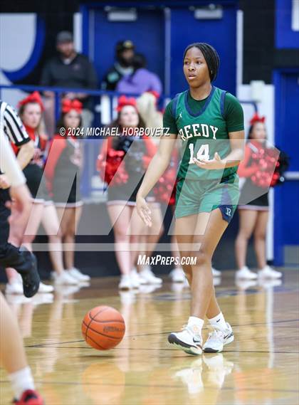 Thumbnail 3 in Liberty vs. Reedy (UIL 5A Girls Basketball Regional Quarterfinal) photogallery.