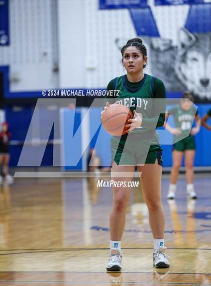 Thumbnail 1 in Liberty vs. Reedy (UIL 5A Girls Basketball Regional Quarterfinal) photogallery.