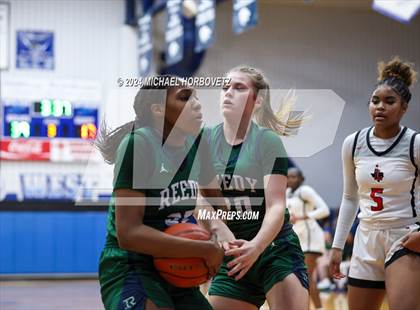 Thumbnail 1 in Liberty vs. Reedy (UIL 5A Girls Basketball Regional Quarterfinal) photogallery.