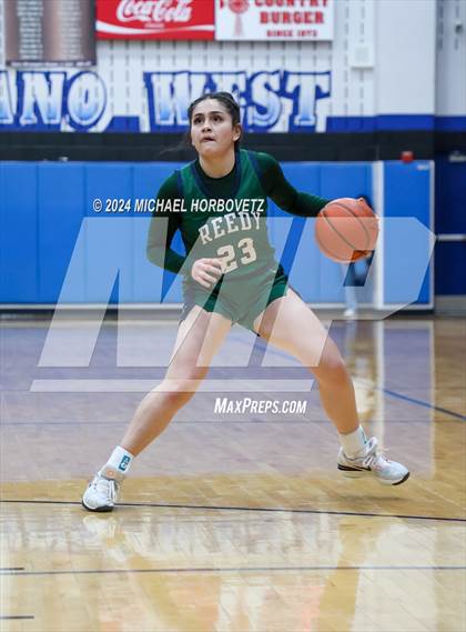 Thumbnail 3 in Liberty vs. Reedy (UIL 5A Girls Basketball Regional Quarterfinal) photogallery.