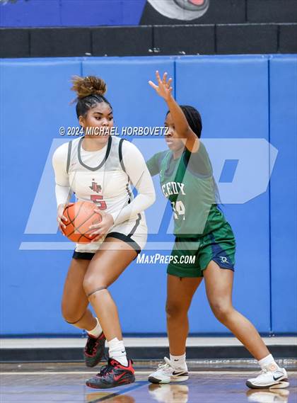Thumbnail 2 in Liberty vs. Reedy (UIL 5A Girls Basketball Regional Quarterfinal) photogallery.