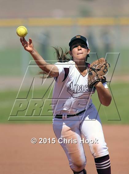 Thumbnail 3 in Tucson High Magnet School vs. Nogales (Tucson Badger Invitational) photogallery.