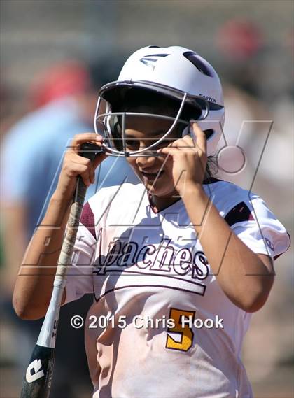Thumbnail 3 in Tucson High Magnet School vs. Nogales (Tucson Badger Invitational) photogallery.