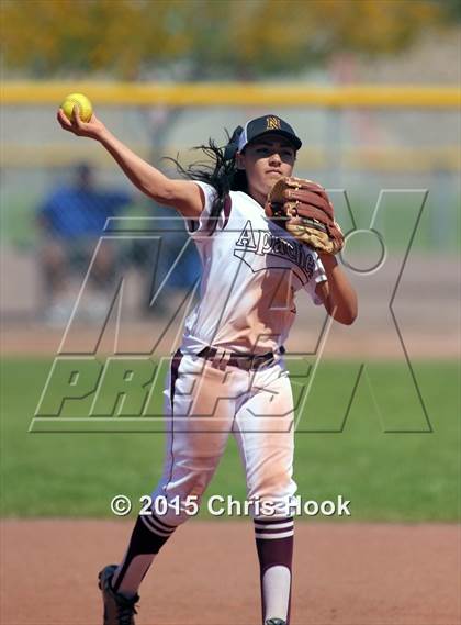 Thumbnail 3 in Tucson High Magnet School vs. Nogales (Tucson Badger Invitational) photogallery.