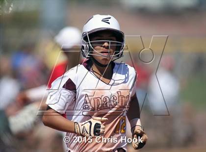 Thumbnail 1 in Tucson High Magnet School vs. Nogales (Tucson Badger Invitational) photogallery.