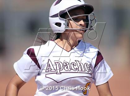 Thumbnail 1 in Tucson High Magnet School vs. Nogales (Tucson Badger Invitational) photogallery.