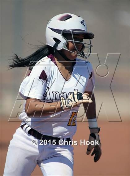 Thumbnail 1 in Tucson High Magnet School vs. Nogales (Tucson Badger Invitational) photogallery.