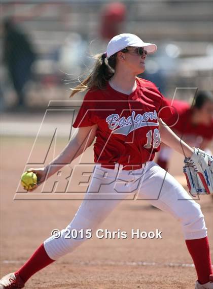 Thumbnail 1 in Tucson High Magnet School vs. Nogales (Tucson Badger Invitational) photogallery.