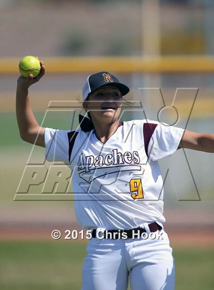 Thumbnail 2 in Tucson High Magnet School vs. Nogales (Tucson Badger Invitational) photogallery.