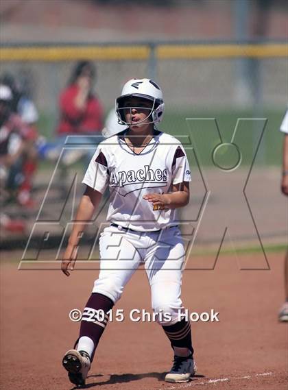 Thumbnail 1 in Tucson High Magnet School vs. Nogales (Tucson Badger Invitational) photogallery.