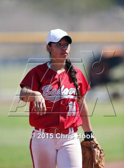 Thumbnail 3 in Tucson High Magnet School vs. Nogales (Tucson Badger Invitational) photogallery.