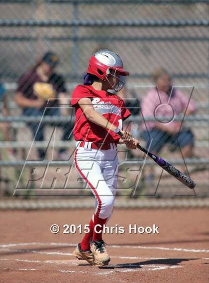 Thumbnail 3 in Tucson High Magnet School vs. Nogales (Tucson Badger Invitational) photogallery.