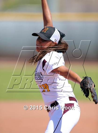 Thumbnail 2 in Tucson High Magnet School vs. Nogales (Tucson Badger Invitational) photogallery.