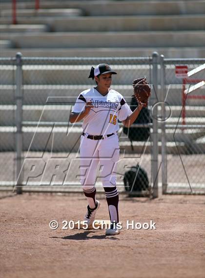 Thumbnail 2 in Tucson High Magnet School vs. Nogales (Tucson Badger Invitational) photogallery.