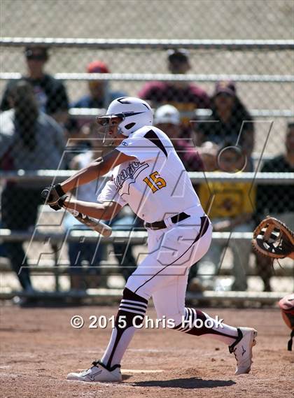 Thumbnail 2 in Tucson High Magnet School vs. Nogales (Tucson Badger Invitational) photogallery.