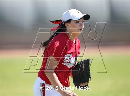 Thumbnail 3 in Tucson High Magnet School vs. Nogales (Tucson Badger Invitational) photogallery.