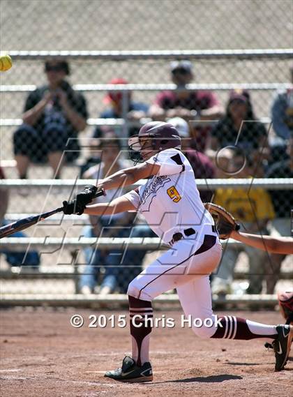 Thumbnail 2 in Tucson High Magnet School vs. Nogales (Tucson Badger Invitational) photogallery.