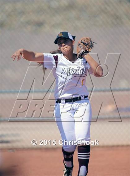 Thumbnail 3 in Tucson High Magnet School vs. Nogales (Tucson Badger Invitational) photogallery.