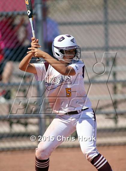 Thumbnail 2 in Tucson High Magnet School vs. Nogales (Tucson Badger Invitational) photogallery.