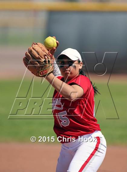 Thumbnail 3 in Tucson High Magnet School vs. Nogales (Tucson Badger Invitational) photogallery.
