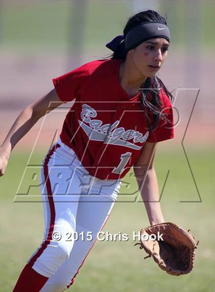 Thumbnail 1 in Tucson High Magnet School vs. Nogales (Tucson Badger Invitational) photogallery.