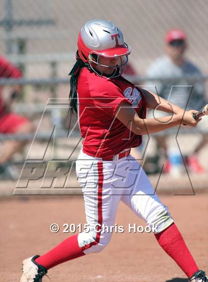 Thumbnail 1 in Tucson High Magnet School vs. Nogales (Tucson Badger Invitational) photogallery.