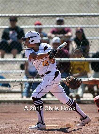 Thumbnail 1 in Tucson High Magnet School vs. Nogales (Tucson Badger Invitational) photogallery.