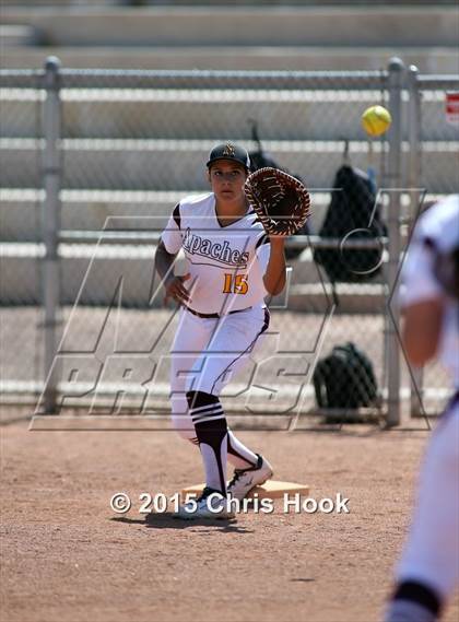 Thumbnail 2 in Tucson High Magnet School vs. Nogales (Tucson Badger Invitational) photogallery.