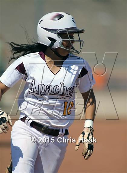 Thumbnail 3 in Tucson High Magnet School vs. Nogales (Tucson Badger Invitational) photogallery.