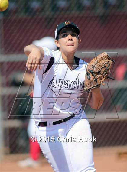 Thumbnail 2 in Tucson High Magnet School vs. Nogales (Tucson Badger Invitational) photogallery.