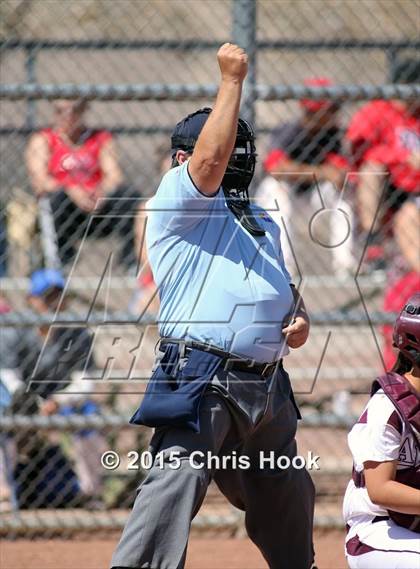 Thumbnail 2 in Tucson High Magnet School vs. Nogales (Tucson Badger Invitational) photogallery.