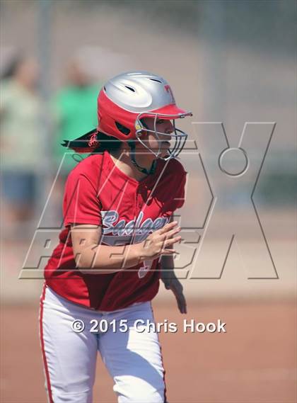 Thumbnail 3 in Tucson High Magnet School vs. Nogales (Tucson Badger Invitational) photogallery.