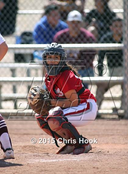 Thumbnail 3 in Tucson High Magnet School vs. Nogales (Tucson Badger Invitational) photogallery.