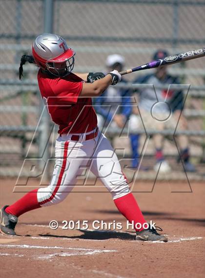 Thumbnail 3 in Tucson High Magnet School vs. Nogales (Tucson Badger Invitational) photogallery.