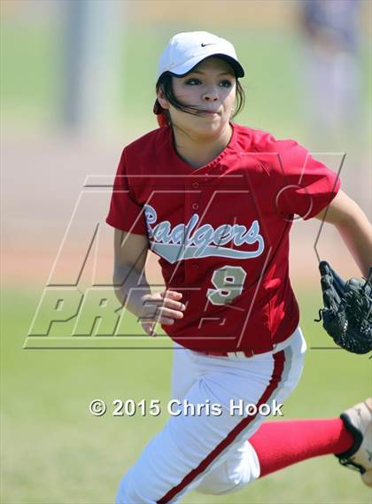 Thumbnail 3 in Tucson High Magnet School vs. Nogales (Tucson Badger Invitational) photogallery.