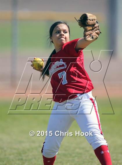 Thumbnail 1 in Tucson High Magnet School vs. Nogales (Tucson Badger Invitational) photogallery.