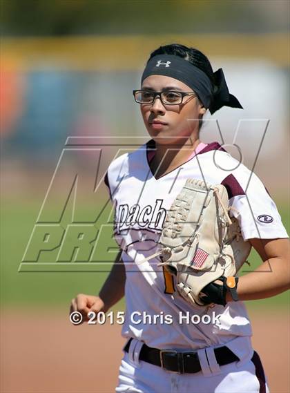 Thumbnail 3 in Tucson High Magnet School vs. Nogales (Tucson Badger Invitational) photogallery.