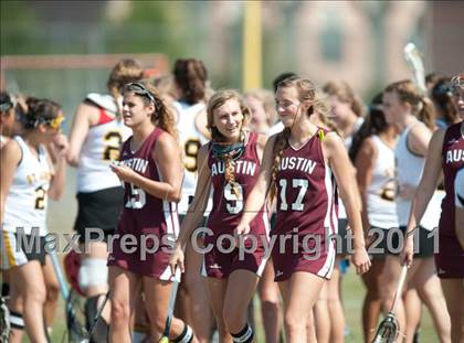 Thumbnail 1 in St. Agnes Academy v Austin (D2 TGHSLL State Quarterfinal) photogallery.