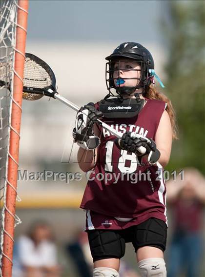 Thumbnail 3 in St. Agnes Academy v Austin (D2 TGHSLL State Quarterfinal) photogallery.