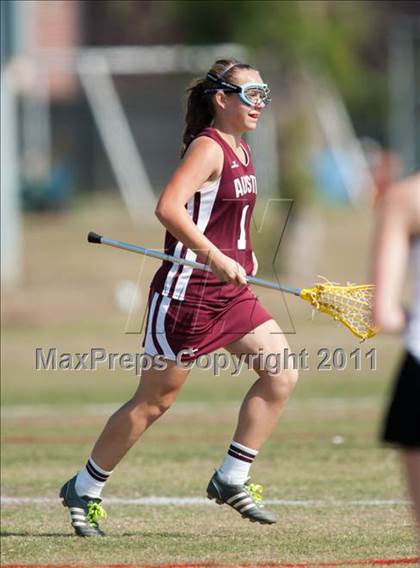 Thumbnail 3 in St. Agnes Academy v Austin (D2 TGHSLL State Quarterfinal) photogallery.