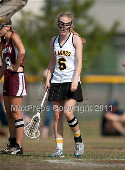 Thumbnail 2 in St. Agnes Academy v Austin (D2 TGHSLL State Quarterfinal) photogallery.