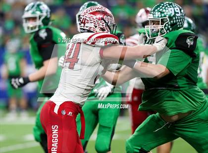 Thumbnail 3 in New Palestine vs. Valparaiso (IHSAA 5A State Final) photogallery.
