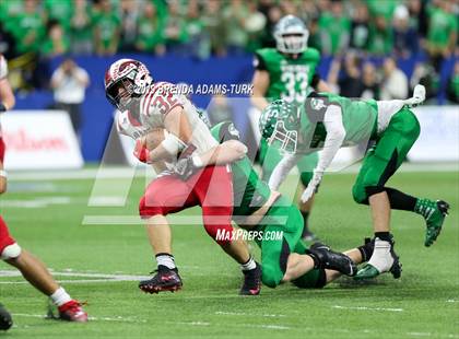 Thumbnail 3 in New Palestine vs. Valparaiso (IHSAA 5A State Final) photogallery.