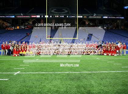 Thumbnail 3 in New Palestine vs. Valparaiso (IHSAA 5A State Final) photogallery.